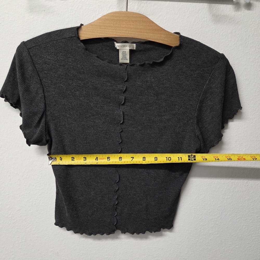 Fitted Cropped Tee - Picture 6 of 6